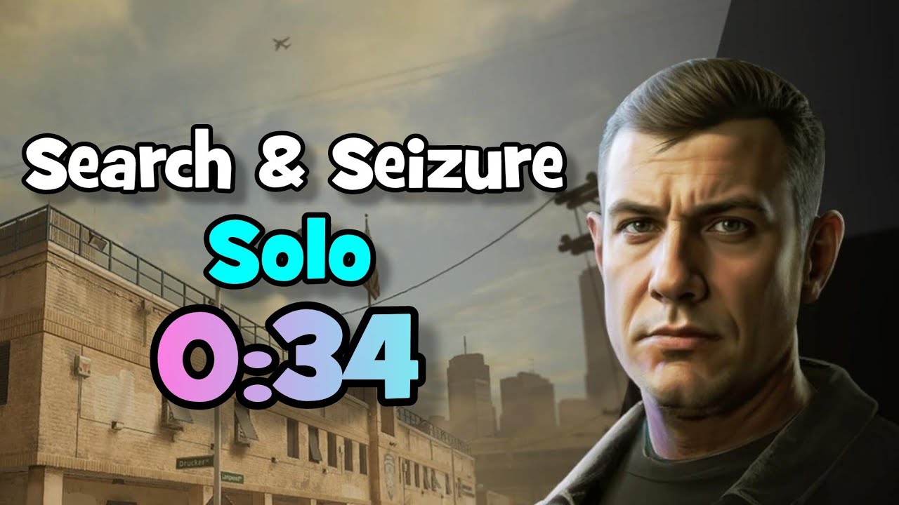 [WR] Payday 3 Search & Seizure Solo Speedrun 