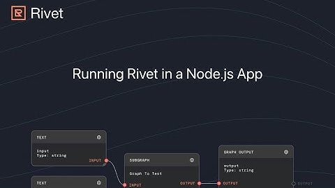 Running Rivet in a Node.js/TypeScript App