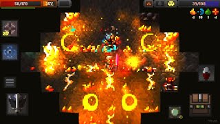 Caves (Roguelike) - Mechanist vs. Omega Cyber Priest (Hard mode) screenshot 5