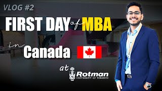 🎓 MBA ka Pehla Din Canada Mein! Orientation Day at Rotman 🇨🇦 | Full International Vibes 🌍