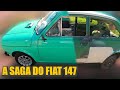 REFORMA DO FIAT 147 FEITA EM CASA - A SAGA!