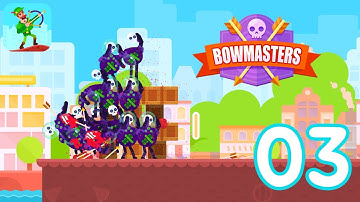 Bowmasters   Gameplay Walkthrough Part 03 (IOS | ANDROID) #bowmaster #radixgamerz #gameplay