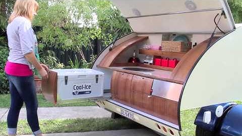 Gidget Retro Teardrop Camper - July 2013