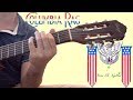 Ragtime guitar solo  columbia rag by dorian henry