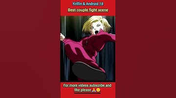 dragon ball  : krillin and Android 18 best fight scene #shorts #muigoku #dbs #dbz #whis #goku