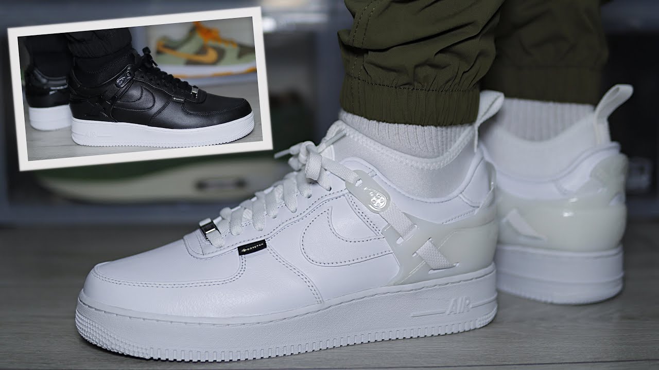 Men's Nike Air Force 1 Low SP Undercover Black/Black-White-Black (DQ7558  002) - 7 