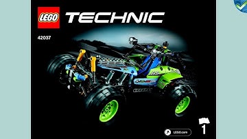42037 A Formula Off-Roader LEGO® Technic Manual at the Brickmanuals Instruction Archive