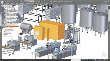 Solid Edge excels at managing large assemblies