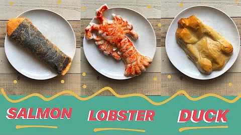 MayWah Vegan Meat Taste Test || Salmon Lobster Duck