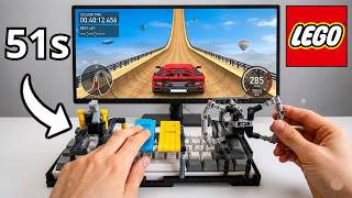 51 Seconds to Build a Working LEGO Driving Simulator