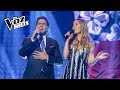Laura Tobón se atrevió y cantó al lado de Alejandro Palacio | La Voz Kids Colombia 2018