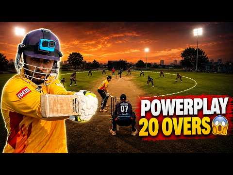 We Played the ENTIRE T20 Match in Powerplay! 😱🏏