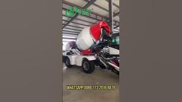 hot selling Self loading concrete mixer truck for delivery