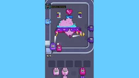 Pixel Flow Level 238. Walkthrough Gameplay 