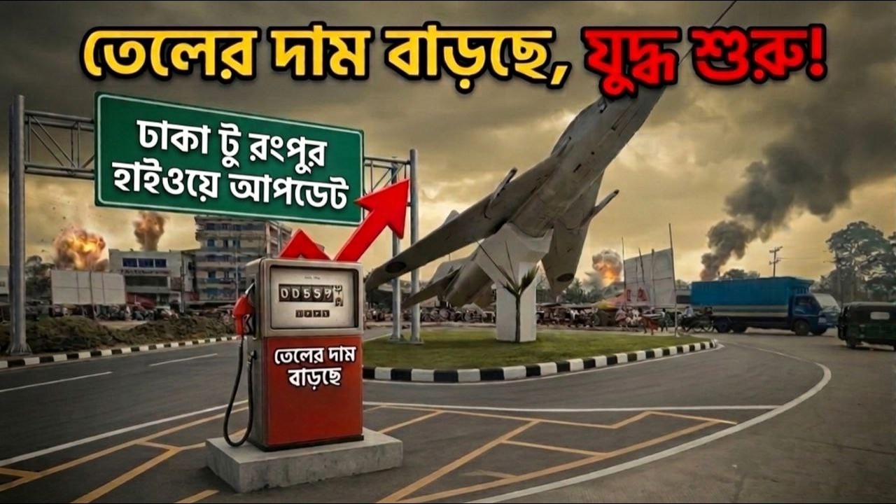 বিশ্বযুদ্ধ ও তেলের দামের প্রভাব? 🚨 ঈদ যাত্রা: ঢাকা-রংপুর হাইওয়ে আপডেট! | Biker Joy