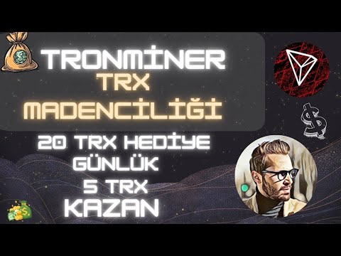 YENİ TRON MADENCİLİK UYGULAMASI - 2024 İNTERNETTEN PARA KAZANMA #tronminer #trxmining #tronmining 💰