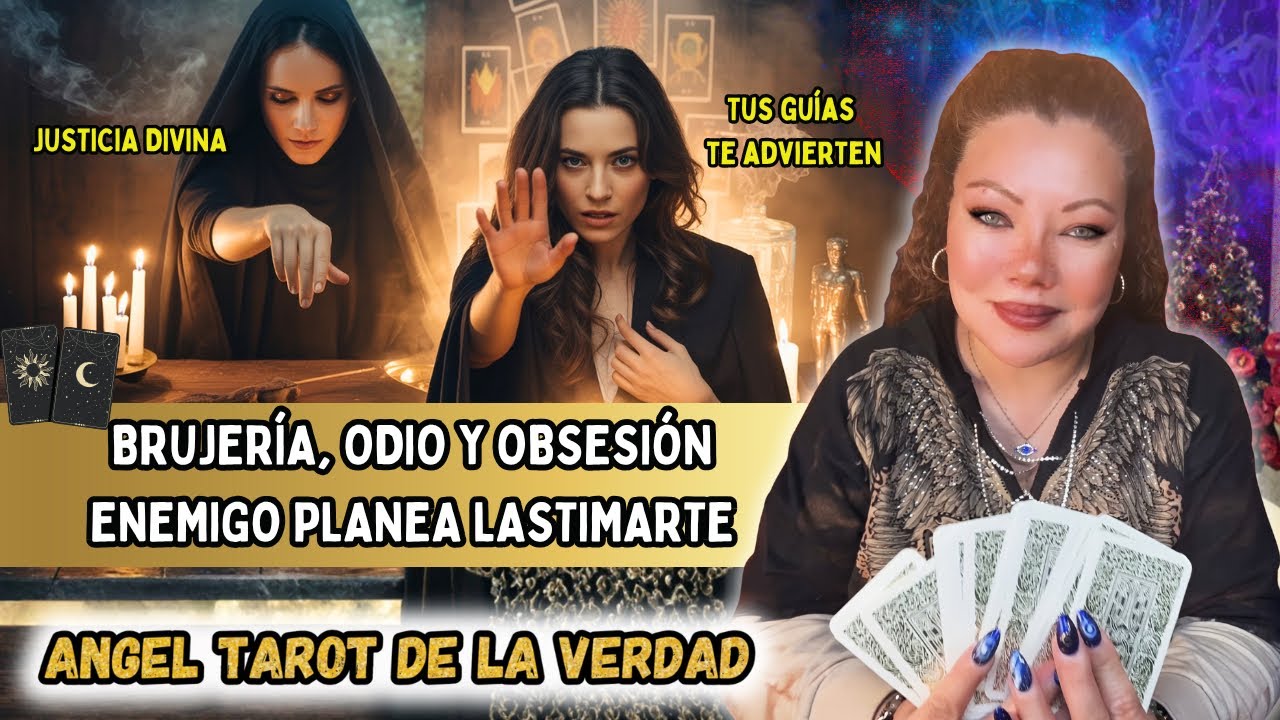 🚨QUIEREN HACERTE DAÑO FÍSICO y con BRUJERÍA🕯️LOCA OBSESIÓN POR TI😨 Pero verán la JUSTICIA DIVINA🔥⚖️