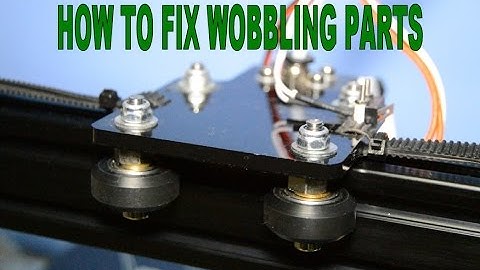 TEVO tarantula 3D printer - How to fix wobbling parts