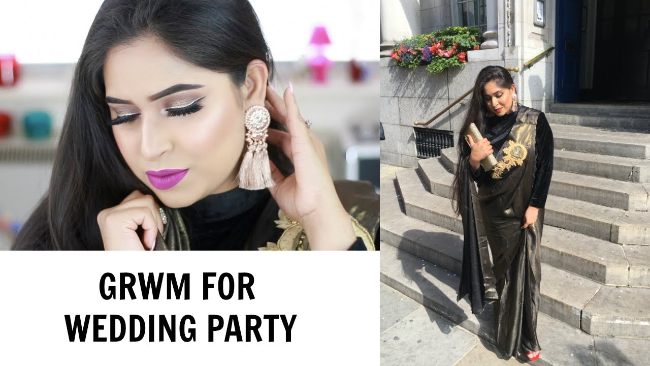 Asian Indian Bangladeshi Wedding Guest Party Makeup Tutorial 2017