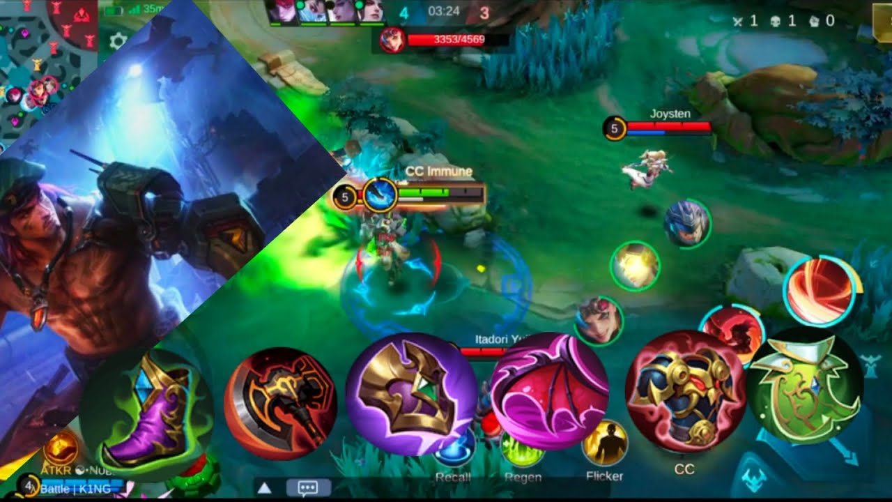 Lapu-lapu vs arelot gameplay sustain build.!!