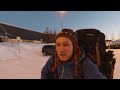 Lofoten islands in winter road trip part 1