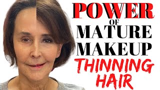 The Power of Mature Makeup (+ Adding Volume to Thinning Hair) 💫 Fierce Aging with Nikol Johnson