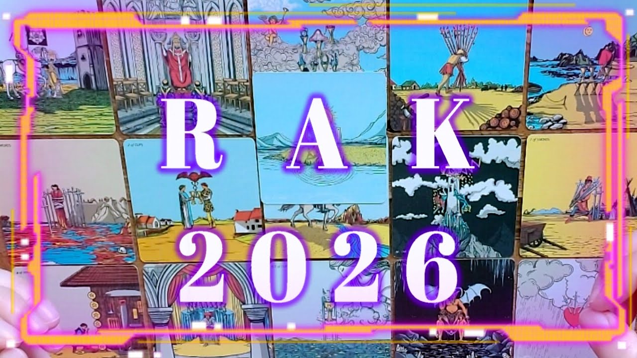♋ RAK - 2026 předpověď 2️⃣0️⃣2️⃣6️⃣