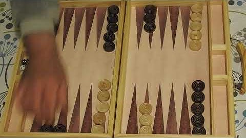 Backgammon opening moves - how to play doubles