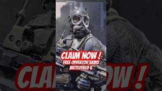 Claim now FREE operator skin ‼️#battlefield6 #bf6 #redsec #redsecgameplay #ps5 #playstation #fyp