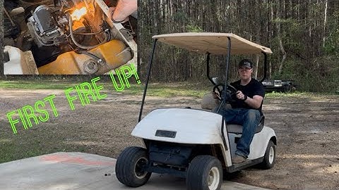 EZGO TXT Engine Rebuild and Reassembly