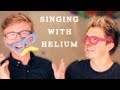 Singing with helium
