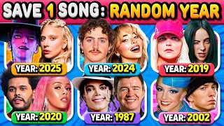Download Lagu Save One Song: RANDOM YEAR (6 Songs Challenge) | Music Quiz 2025 MP3 Download Lagu Save One Song: RANDOM YEAR (6 Songs Challenge) | Music Quiz 2025 MP3
