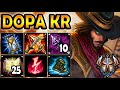 Apdo (Dopa) Twisted Fate vs Akali - Road to Rank #1 Korea Challenger 967 LP