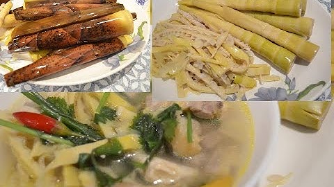 How to make lazy chicken bamboo ( Nqaij qaib xyaw ntsuag Xyoob north Carolina qab tiag tiag)