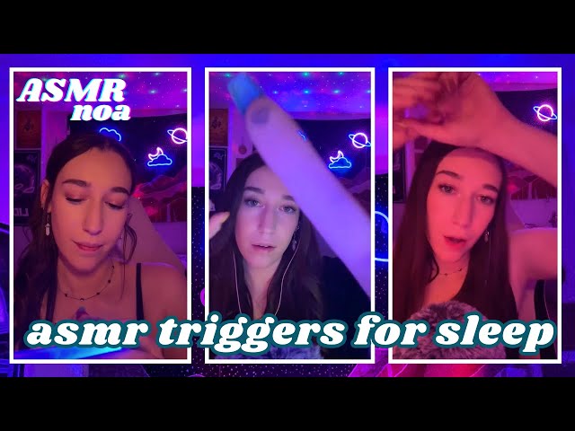 1 hour of repeating asmr triggers guaranteed to put you to sleep💤🎙️