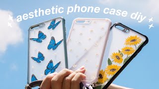 paint my phone case with me | aesthetic diy