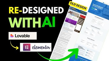 Hoe ik een oude website een moderne look geef met behulp van AI en Elementor