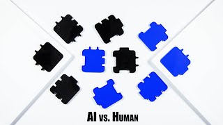 Puzzles created by an AI Algorithm vs. Human mind!!
