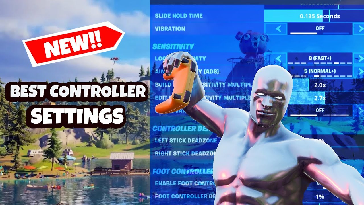 The *BEST* Controller Settings For Chapter 3 Season 4 (FAST/SMOOTH)