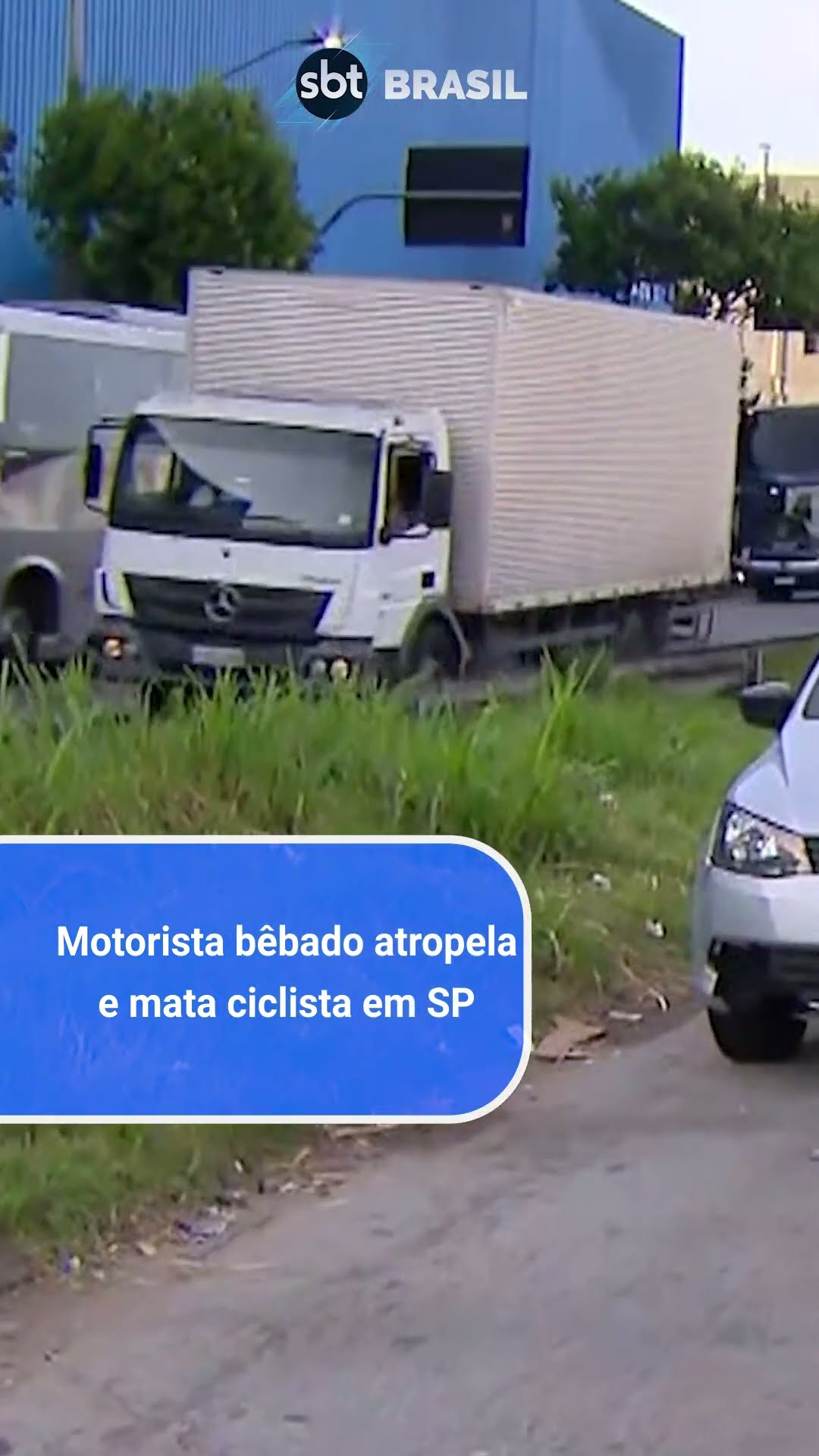 Motorista embriagado atropela ciclista em rodovia na Grande São Paulo | SBT Brasil (02/12/24)