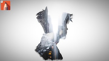 Make a Trandy Double Exposure Effect | Sketchbook Android Tutorial