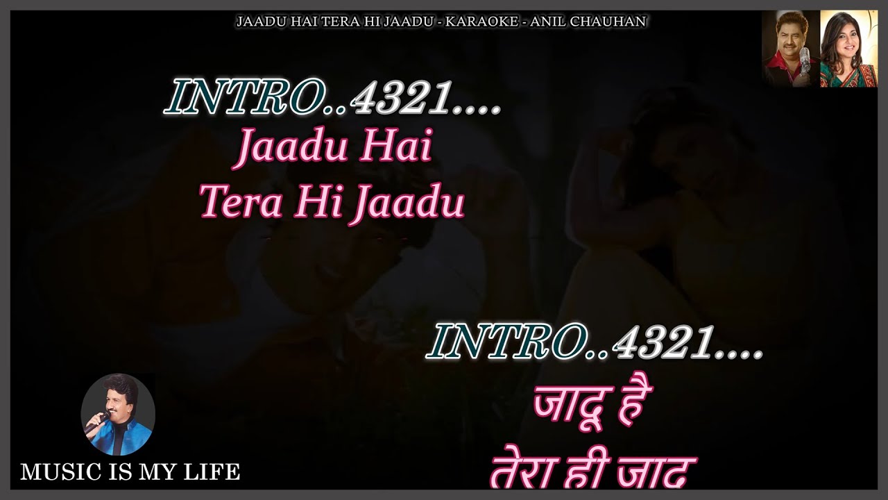 Jaadu Hai Tera Hi Jaadu Karaoke With Scrolling Lyrics Eng. & हिंदी Jaadu Hai Tera Hi Jaadu Karaoke With Scrolling Lyrics Eng. & हिंदी