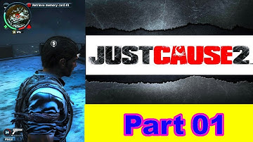 [Just Cause 02] Agency Mission Started GamePlay Walkthrough (Part 01) - (Chapter 01) For PC.
