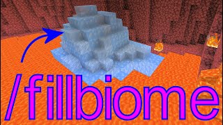 Redstone Commands: Episode 30 - fillbiome [Java Edition 1.19.4]