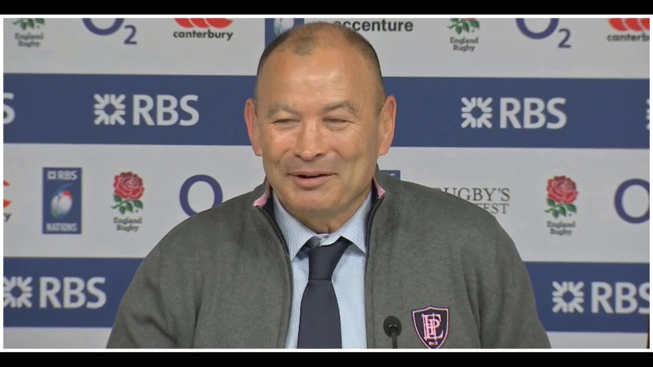 Eddie Jones ANGRY REPLY TO QUESTIONS NOT RUGBY Press