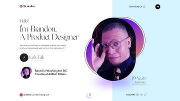 Web Design Speed Art Portfolio Homepage | No-Code Web Design (#EditorX )