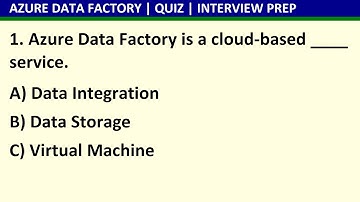 Azure Data Factory Quiz | 50 Essential ADF Interview Questions for Aspiring Data Professionals