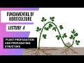 Fundamental of horticulture lec 4 plant propagation and propagating structure