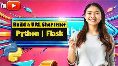 Build a URL Shortener in Python | Flask Web App Tutorial #coding #code #programming