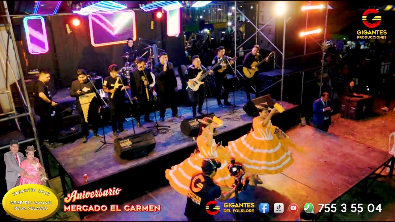 01 AJARA DEL ANDE EN VIVO - 8° ANIVERSARIO MERCADO EL CARMEN 2025